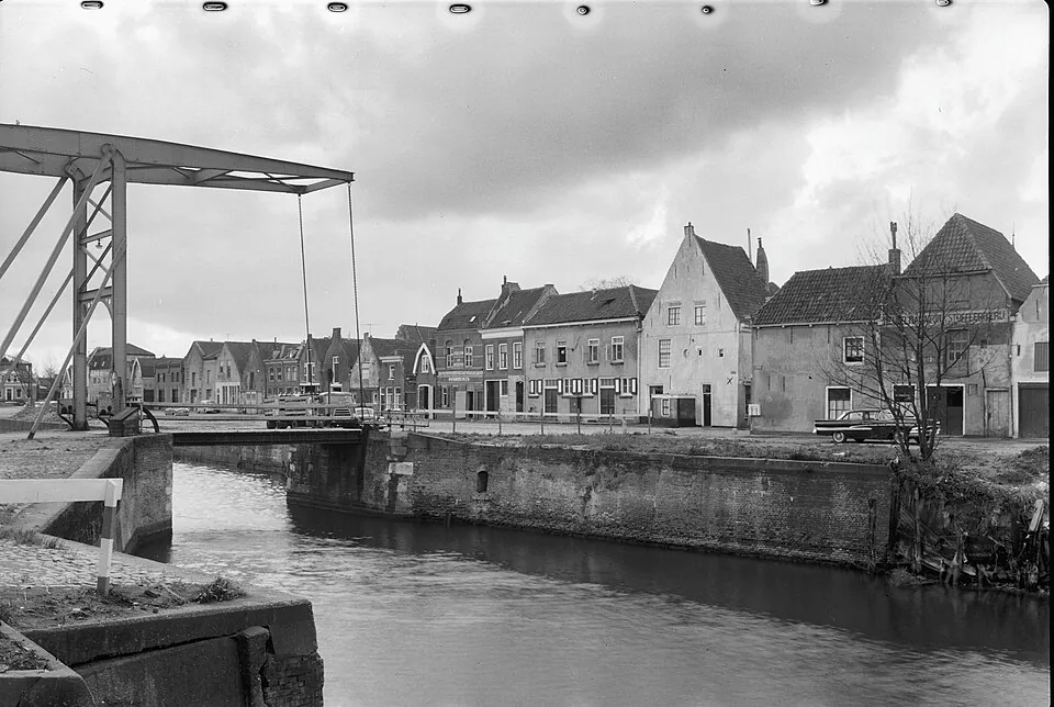 De Turfkade in 1962